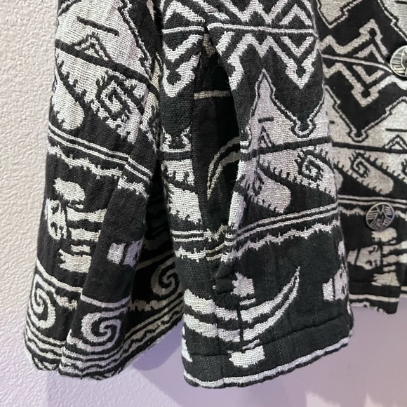 Chico’s Design Woven Cotton Blazer - Picture 5 of 11